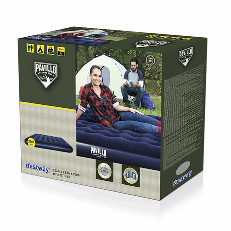 Luchtmatras Bestway King 203 x 183 x 22 cm 2