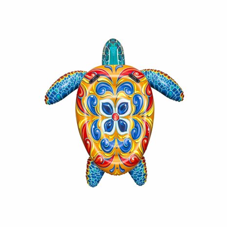 Bestway Opblaasbare Schildpad Mediterranea met Handvatten 183x173 cm +3 Jaar Strand/Piscine 2