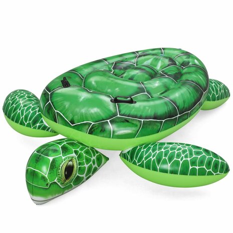 Bestway Opblaasbare Schildpad met Handvatten 150x145 cm +3 Jaar Strand en Zwembad 41524 1