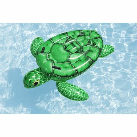 Bestway Opblaasbare Schildpad met Handvatten 150x145 cm +3 Jaar Strand en Zwembad 41524 4