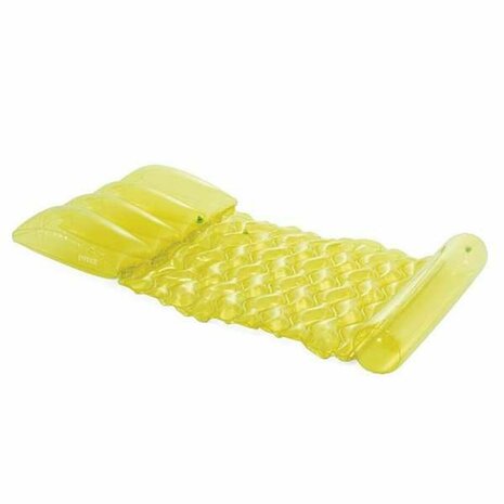 Opblaasbaar matras Intex 89 x 173 cm Transparant 1