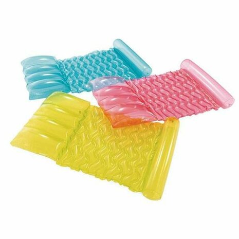 Opblaasbaar matras Intex 89 x 173 cm Transparant 3