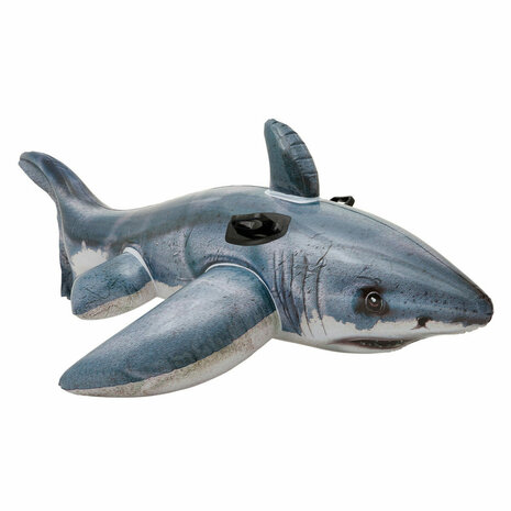 Opblaasbaar zwembadfiguur Intex Haai 173 x 5,6 x 10,7 cm (6 Stuks) 3
