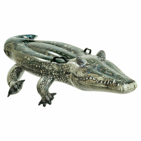 Opblaasbaar zwembadfiguur Intex Krokodil 86 x 20 x 170 cm (6 Stuks) 3