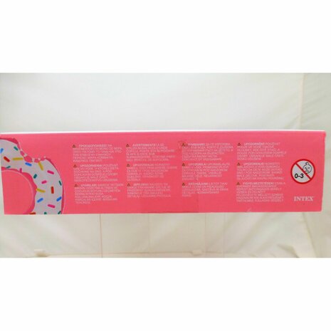 Opblaasbare band Intex Donut Roze 107 x 99 x 23 cm (12 Stuks) 8