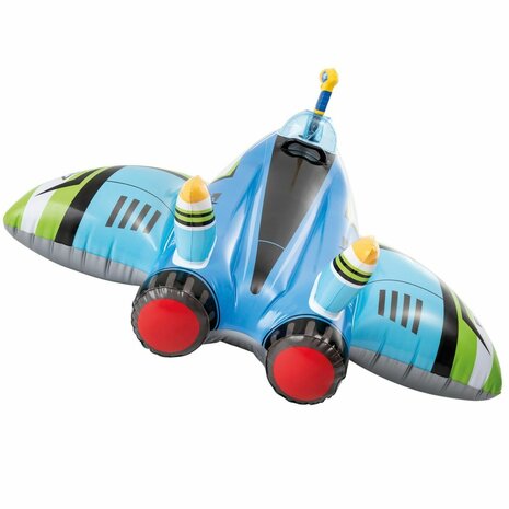 Opblaasbaar matras Intex Waterpistool Vliegtuig 117 x 117 cm (6 Stuks) 3