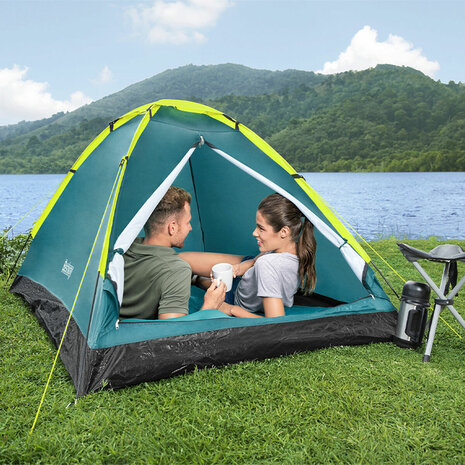 Bestway Tent Polyester Glasvezel 210x210x130 cm Kamperen 68085 3