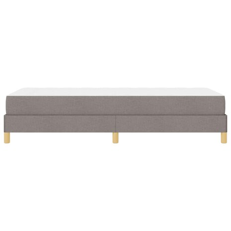 Boxspring bed Taupe en Bruin 80 x 200 cm 8