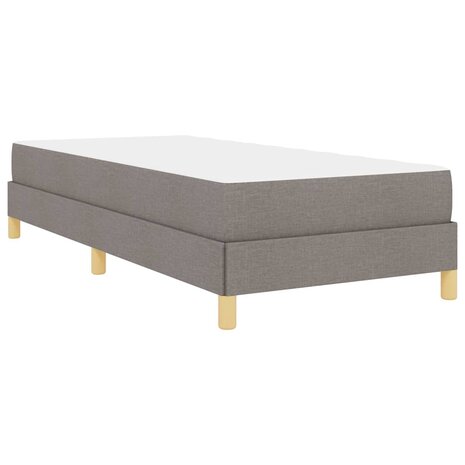 Boxspring bed Taupe en Bruin 80 x 200 cm 9