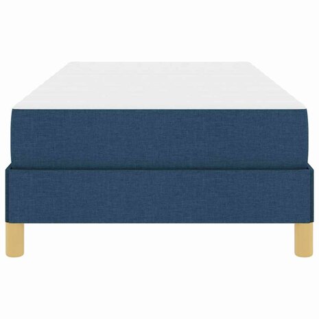 Boxspring bed Blauw en Bruin 80 x 200 cm 7