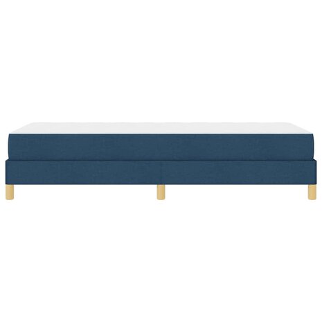 Boxspring bed Blauw en Bruin 80 x 200 cm 8