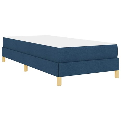 Boxspring bed Blauw en Bruin 80 x 200 cm 9