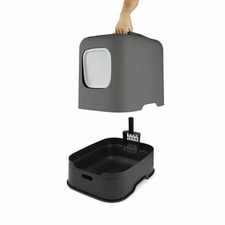 Kattenbak Rotho My Pet Antraciet Plastic 3