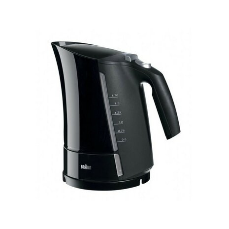 Waterkoker met ledverlichting Braun 533631 1,7 L Zwart Plastic 3000 W 1,7 L 2