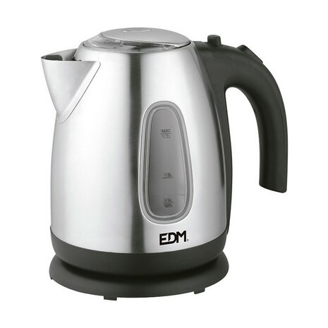 Waterkoker EDM 07656 Kettle Zwart Roestvrij staal 2200 W 1,7 L 1
