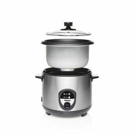 Rijstkoker Tristar RK-6126 Arrocera 400 W Roestvrij staal Zilverkleurig 1 L 4