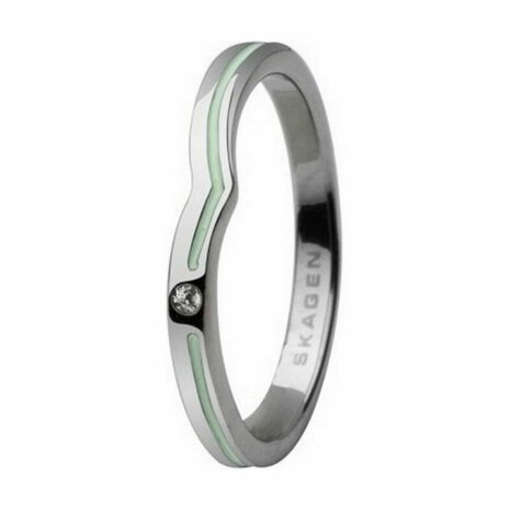 Dames ring Skagen JRSA018SS - Maat: 13 3