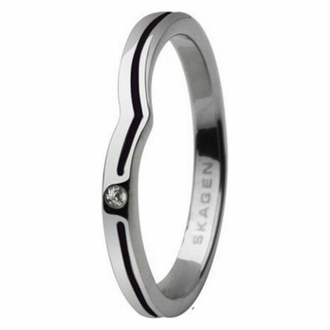 Dames ring Skagen - Maat: 18 1