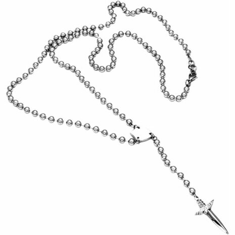 Heren ketting Police PEJGN2103802 50 + 20 cm 2
