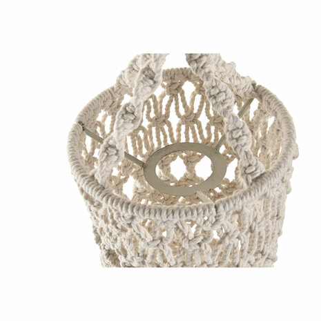 Lampenkap Home ESPRIT Macramé Stads 30 x 30 x 30 cm 4