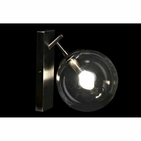 Muurlamp DKD Home Decor 20 x 25 x 27 cm Kristal Zilverkleurig Metaal 220 V 25 W Modern 4