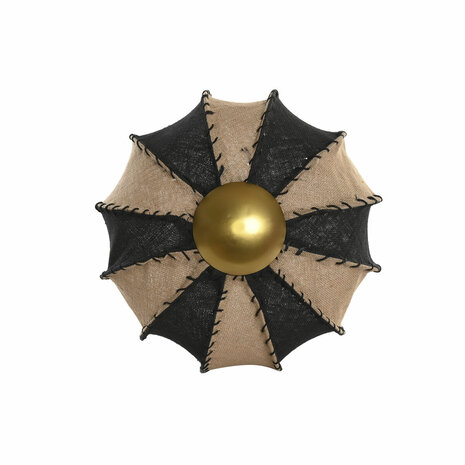 Muurlamp Home ESPRIT Tweekleurig 25 W Natuurlijk Koloniaal 230 V 50 x 50 x 25 cm 1