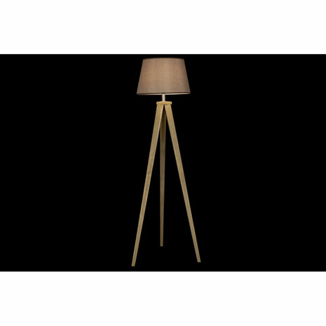 Vloerlamp DKD Home Decor 40 x 40 x 154 cm Natuurlijk Grijs Bruin 250 V 60 W Pijnboom (2 Stuks) 3
