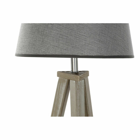 Vloerlamp DKD Home Decor 40 x 40 x 154 cm Natuurlijk Grijs Bruin 250 V 60 W Pijnboom (2 Stuks) 4