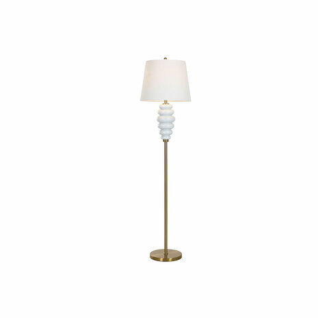 Vloerlamp Home ESPRIT Wit Gouden 220 V 43 x 43 x 170 cm 1