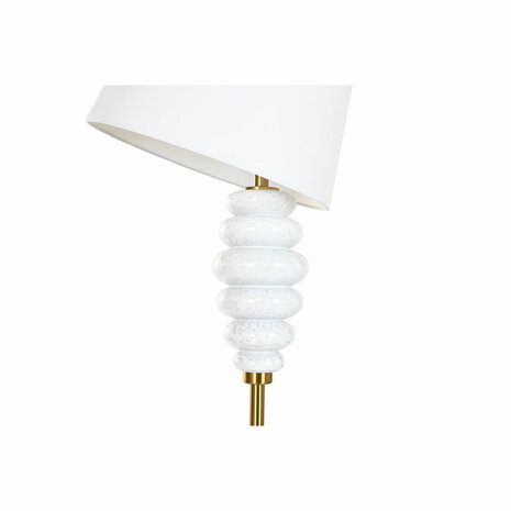 Vloerlamp Home ESPRIT Wit Gouden 220 V 43 x 43 x 170 cm 2