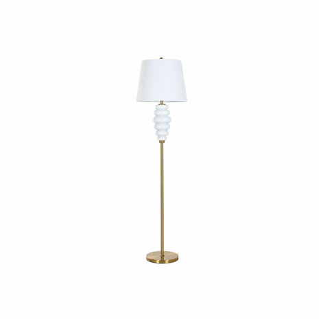 Vloerlamp Home ESPRIT Wit Gouden 220 V 43 x 43 x 170 cm 6