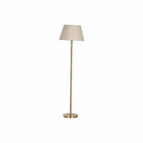 Vloerlamp Home ESPRIT Beige Gouden Natuurlijk 50 W 220 V 42 x 42 x 154 cm 1