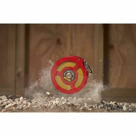 Rolmaat Stanley 0-34-406 Staal Verchroomd 20 m 6