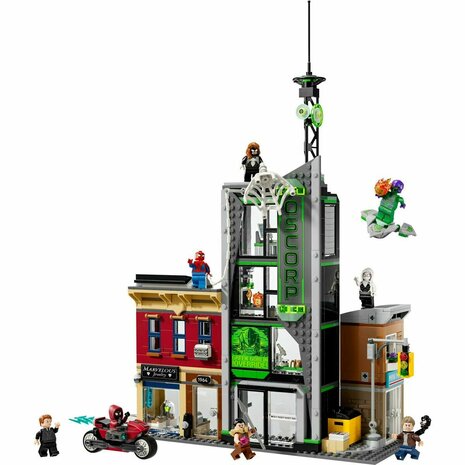 Bouwspel Lego 76324 Spider-Man VS Oscorp 808 Onderdelen 4