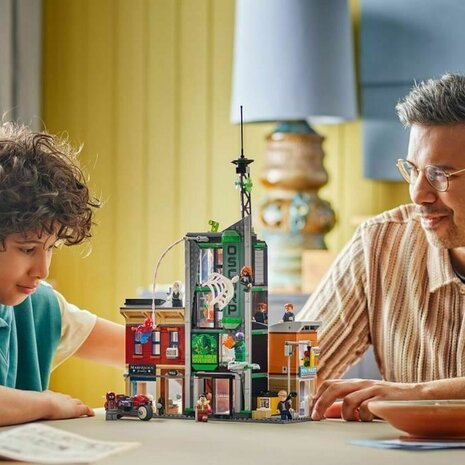 Bouwspel Lego 76324 Spider-Man VS Oscorp 808 Onderdelen 8