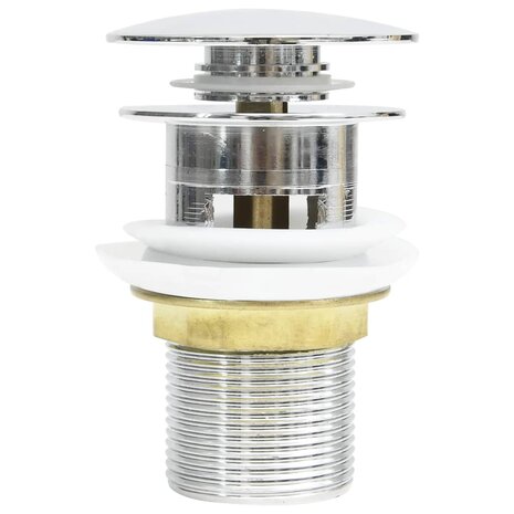 Inbouwwastafel met kraan 42x39x18 cm keramiek wit 7