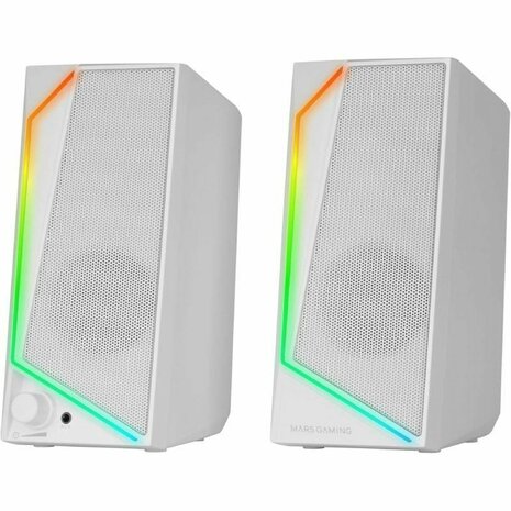 PC speakers Mars Gaming MS72W Wit 15 W 4 W Bluetooth luidspreker 2