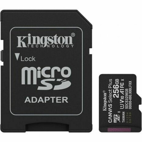 Micro SD kaart met adapter Kingston SDCS3/256GB 256 GB 2