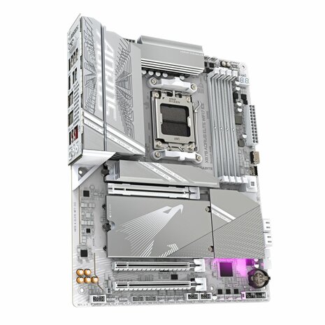Moederbord Gigabyte X870 AORUS ELITE WF7 ICE AMD X870 AMD AM5 4