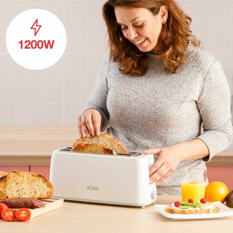 Broodrooster Solac TL5421 Wit 1200 W 2