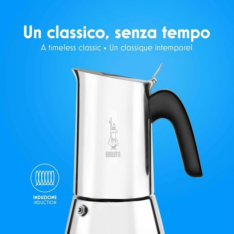 Percolator Bialetti NEW VENUS Zilverkleurig Metaal Roestvrij staal 5