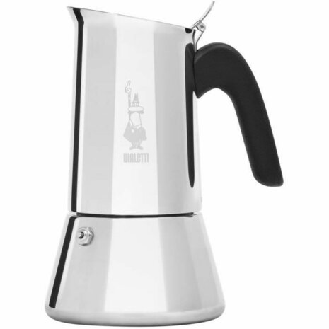 Percolator Bialetti NEW VENUS Zilverkleurig Hout Roestvrij staal 3