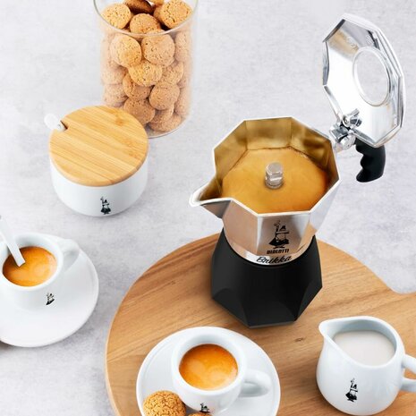 Percolator Bialetti BRIKKA Aluminium 4 Koppar 3