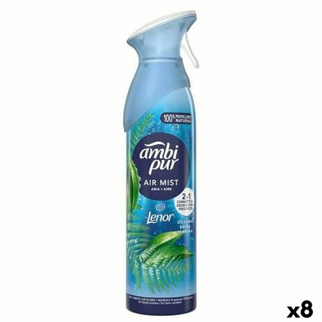 Luchtverfrisserspray Ambi Pur Zeewind 185 ml (8 Stuks) 1