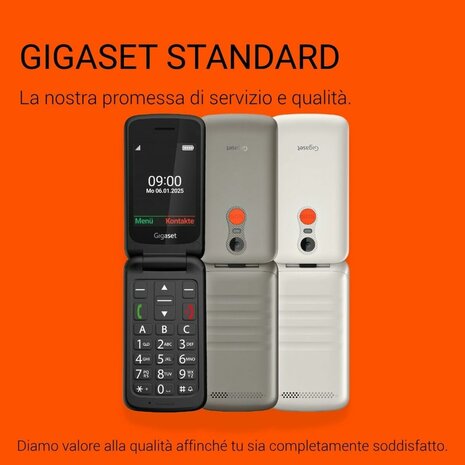 Smartphone Gigaset S30853-H1231-R101 2,8" Zwart 8
