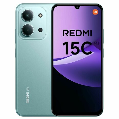 Smartphone Xiaomi Redmi 15C Octa Core 4 GB RAM 128 GB Groen 6,9" 4