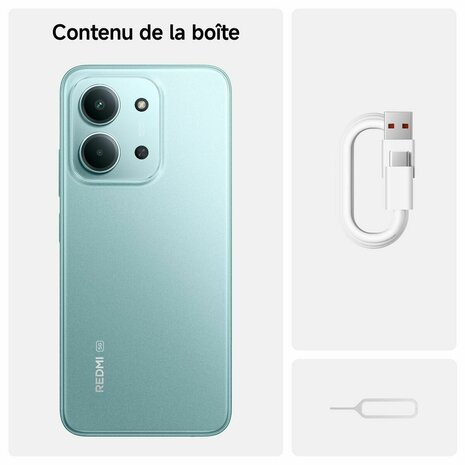 Smartphone Xiaomi Redmi 15C Octa Core 4 GB RAM 128 GB Groen 6,9" 8