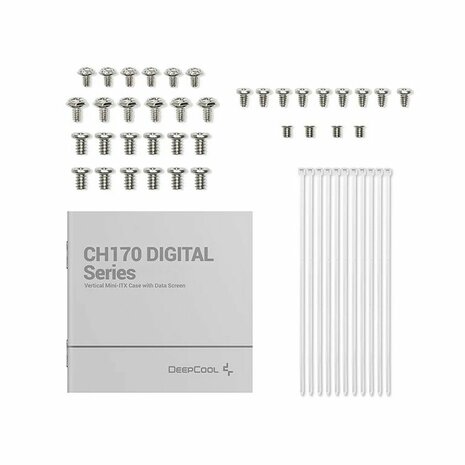 ATX Semi-toren BehuizingDEEPCOOL R-CH170-WHNPI0D-G-1 Wit 2
