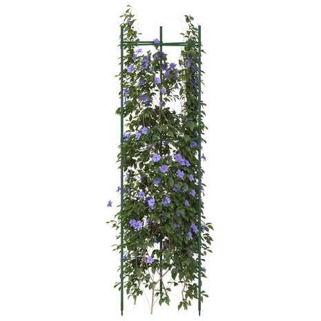 Tomatenkooi 2 st 116 cm staal en polypropeen 1