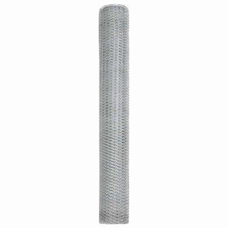 Zeskantig hekwerk Zilver 1 x 10 m Gegalvaniseerd staal 6